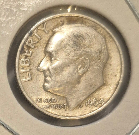 1964 Roosevelt Dime